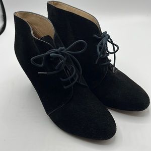 Kate Spade Black Suede Ankle booties